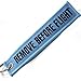 Rotary13B1 - Remove Before Flight Keychain - Light Blue/Black