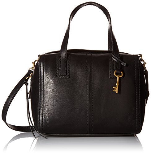 Fossil Emma Satchel-Black