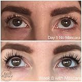 Faith & Grace Eyelash Growth Serum (Made in USA) Grow Eyelashes Longer, Fuller & Thicker to Look More Beautiful! Nourish Damaged Lashes to Restore Health and Boost Rapid Growth! 5mL (5ml)