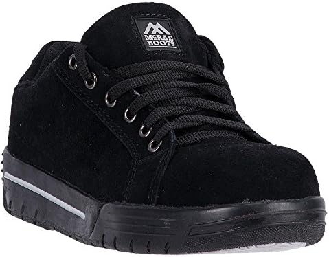 MCRAE Men's Industrial Low Cut Composite Toe Work Sneakers, Suede