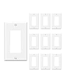 DEWENWILS Metal Wall Plates, UL Listed, Decorator