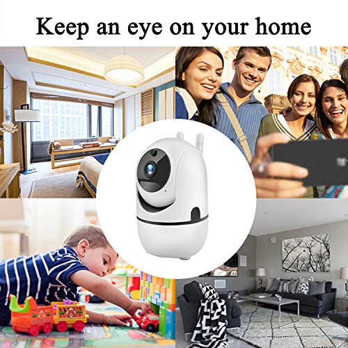 ZLFT Full HD 1080P 2MP WiFi Camera Indoor Pan/Tilt Wireless IP Camera,Remote Baby/Pet Monitor,Home Video Surveillance System,Intelligent Tracking,355°Horizontal&90°Vertical Rotation,IR Night Vision - Thumbnail 5
