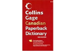 Collins Gage Canadian Paperback Dictionary