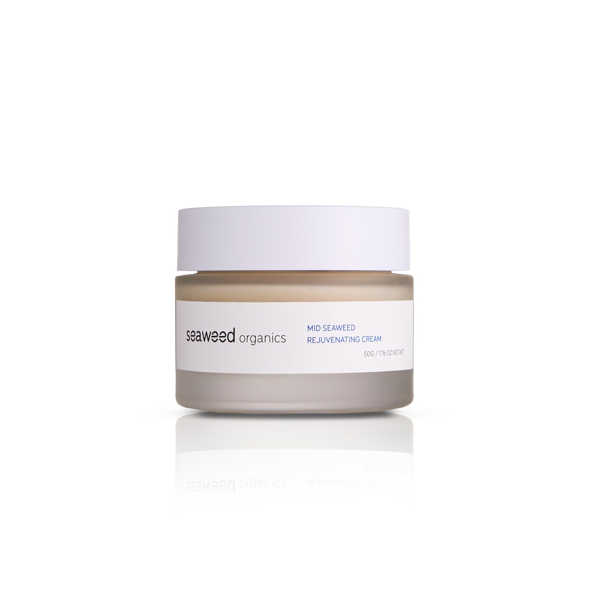 SEAWEED ORGANICS - The Mid Seaweed Rejuvenating Cream, Organic Scottish Dulse, Egg wrack, Bladder wrack extract, Night cream, For all Skin, SCPN in the UK, 50g, DIANA DRUMMOND