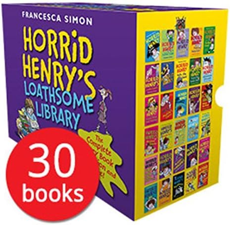 Horrid Henry Early Reader Set 25 Books Collection Box Set by