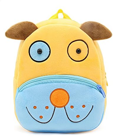 WONSAMAM Plush Backpack for Toddler Girls School Shoulder Cartoon Bags for Kids Boys Girls 10''