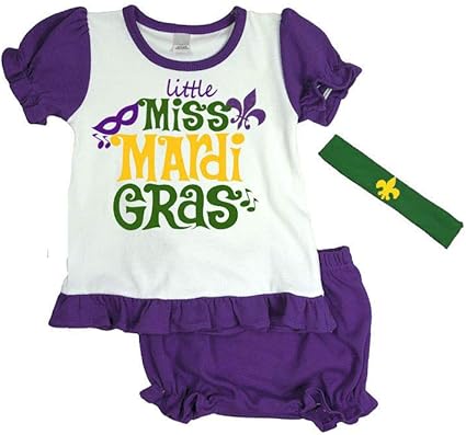 baby mardi gras outfit