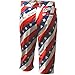 Royal & Awesome Pars and Stripes USA Mens Golf Knickers, Golf Knickers for Men, Knickers Golf Pants Men, Fun Golf Knickers