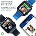 TickTalk 3 Unlocked 4G LTE Universal Kids Smart Watch Phone with GPS Tracker, Combines Video, Voice and Wi-Fi Calling, Messaging, Camera, IP67 Water Resistant & SOS