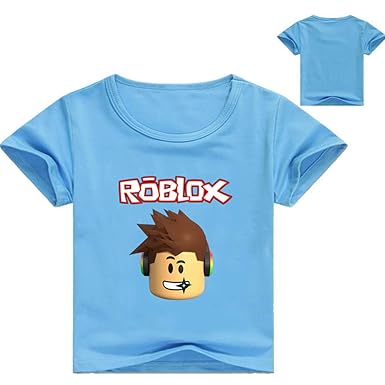 Amazoncom Boys Girls Roblox T Shirt Kids Roblox Cotton - 