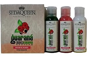 Cirugía capilar seda queen profesional bioterapía guarana de 50ml (células madres) 100% hidratación alisa y regenera el cabello