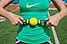 CR-V Massage Ball Roller Stick - A Massage Ball on a Travel-Sized Roller Stick for Muscle Recovery (CR-V, Yellow)