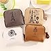 Retro Money Bag Small Cute Coin Purse(Pack of 4) (Pattern 4)