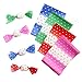PRALB 400PCS Four Color Lovely Printed Wax Paper for Baking Nougat Candy Wrapping Paper, Chocolate Candy Wrappers, Greaseproof Wax Paper Homemade Candy Wrapper Paper.