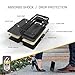 OTTERBOX Strada Series Leather Wallet Case for iPhone 6/ iPhone 6s only - Retail Packaging - New Minimalism (Black/Black Leather)