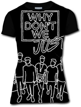 GQQY SDFGR Women's Why Don't We 3 D T-Shirt Printing/Leisure Summer M