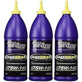Royal Purple 01301 Max-Gear Synthetic Gear Lube Oil 75W-140 Pack of 3 Quarts by Royal Purple