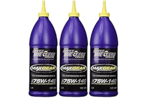 Royal Purple 01301 Max-Gear Synthetic Gear Lube Oil 75W-140 Pack of 3 Quarts by Royal Purple