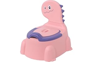 COOFEL Travel Potty Toilet Training Seat Toddler Portable Toilet (Pink)