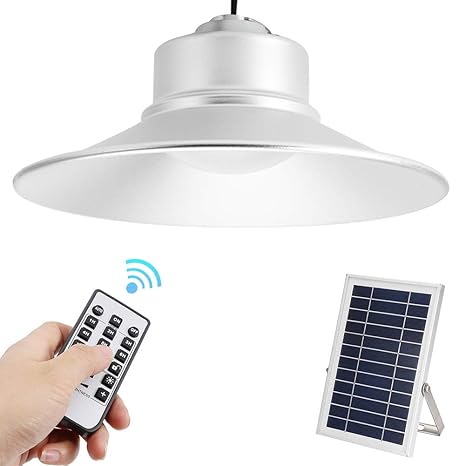 Solar shed light with remote control