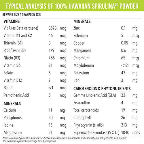 3 Pure+Hawaiian+Spirulina+Powder+Superfood