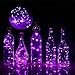 Twinkle Star 33FT 100 LED Copper Wire String Lights Halloween Lights Battery Operated LED String Lights for Christmas Wedding Party Home Holiday Decoration, 1 Pack, Purple