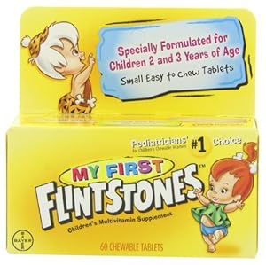 Image of My First Flintstones Chewable Vitamins, 60-Count