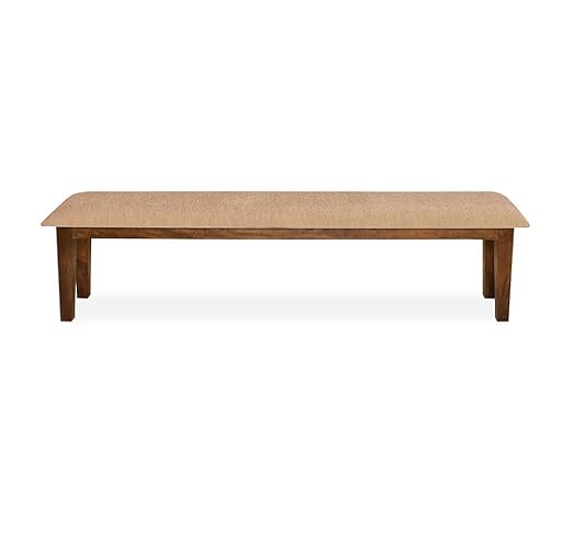 @home by Nilkamal Rays Eight Seater Dining Bench (Natural)
