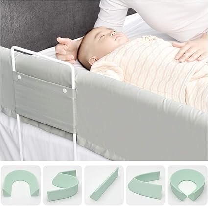 Liqicai Bed Rail Voor Peuter Foam Baby Bed Bumper Pads Baby Veiligheid Side Guard Om Te Voorkomen Dat Uw Kind Uit Het Bed 4 Maten Amazon Nl