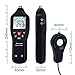 Digital Light Lux Meter with Data Logging FunctionMeasurement Range 0 to 200,000 Lux Auto Ranging Instrument Detachable sensors Used in The Home, Light Pollution Outdoors