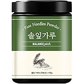 BALANCE PICK Natural Pine Needle Tea Powder - Product of Korea - 솔잎가루 (3.52oz (100g))