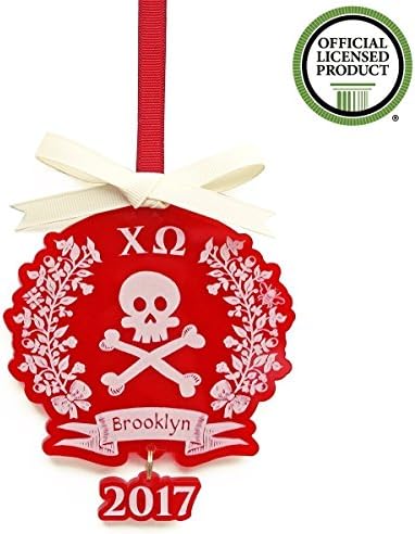 Chi Omega Sorority Ornament