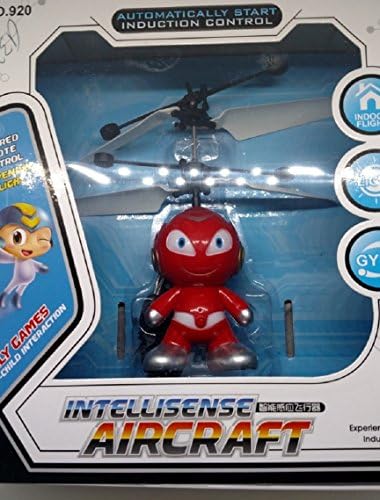 Red AirWalker R/C infrared Induction hand interactive flying Heroe for all kids