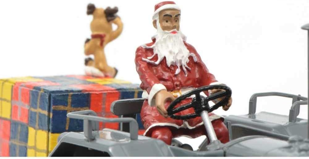 Schuco 450770300 Lanz Christmas 450770300-Lanz 2018 1:32 Model Car Model Vehicle Multi-Coloured, Multicoloured - Image 4