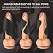 Penis Training Sex Toys Male Masturbator, Heated Treediride Liquid Silicone Adult Toys Pulse 5 Vibrations Glans Stimulator with Intelligent Waterproof Heating Function for Prolonging Sexual Endurance