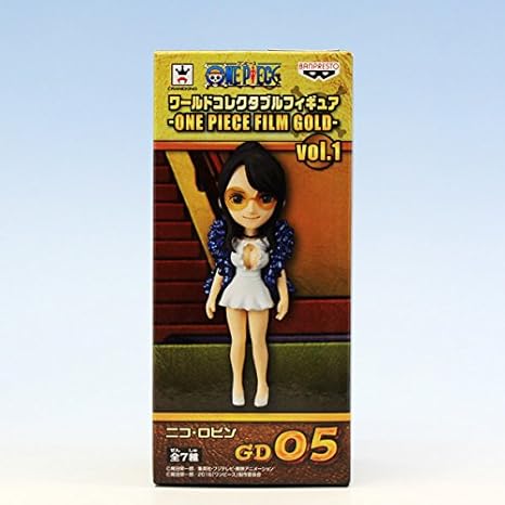 Amazon Co Jp ニコ ロビン ワンピース ワールドコレクタブルフィギュア One Piece Film Gold Vol 1 アニメ フィギュア グッズ プライズ バンプレスト ホビー 通販