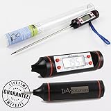 IsA-Kitchen Digital Cooking Thermometer - Instant Read - Best Digital Thermometer for All Food, Meat, Grill, BBQ and Candy - Lifetime Guarantee
