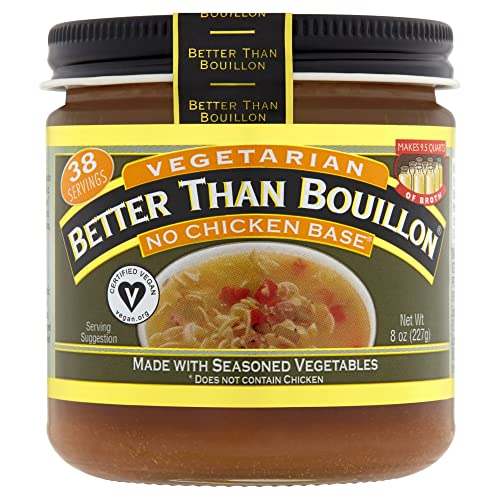 Better Than Bouillon Vegetarian No Chicken Base, Made with Seasoned