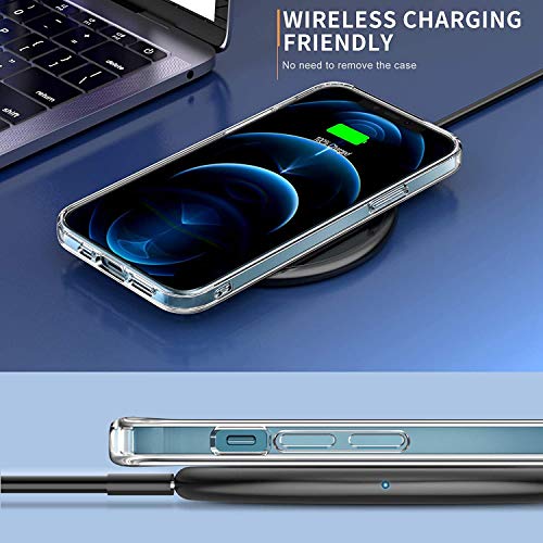 T-Tersely-Clear-Case-Cover-for-Apple-iPhone-12-ProiPhone-1261-inch-Air-Hybrid-Slim-Fit-Shockproof-Crystal-TPU-Bumper-Protective-Case-Cover-for-iPhone-12-Pro-Suits-Wireless-Charger