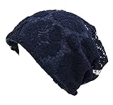 Qunson Womens Lace Chemo Beanie Hat Cap Turban for Cancer Patients