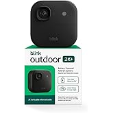 Blink Outdoor 2K+ (newest model) — Wireless smart security camera, 2K video resolution, enhanced audio, two-year battery. Req