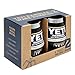 YETI Rambler 10 oz Wine Tumbler, Vacuum Insulated, Stainless Steel, 2 Pack, Black