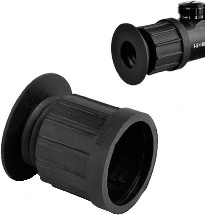 SmartHS Scope Lens Cover Rubber 40mm Ocular Eye Protector Extender for Rifle