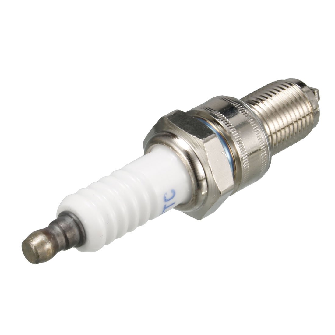 sourcingmap F6TC Engine Generator Iridium Spark Plug 139 140 GX35 Chainsaw Silver Tone