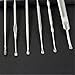Ear Pick Earwax Removal Curette, LEOKOR 6 Pcs Medical Grade Ear Hygiene Care Kits Stainless Steel Ear Cleaning Tool with Storage Box