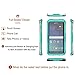 VEGO Galaxy S6 Edge Plus Waterproof Case, Full Body Sealed Waterproof Dirtproof Snowproof Durable Case Cover with Touch Responsive Front Screen Protector for Samsung Galaxy S6 Edge+ (Teal)