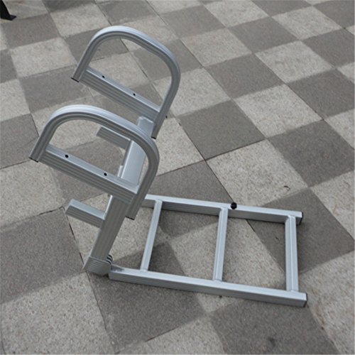 Boater Sports ASL 4 Step 50" Aluminum Pontoon or Dock Boat Marine Folding Ladder - Thumbnail 5