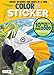 Bendon 44093 Animals Advanced Color by Sticker Book, Multicolor