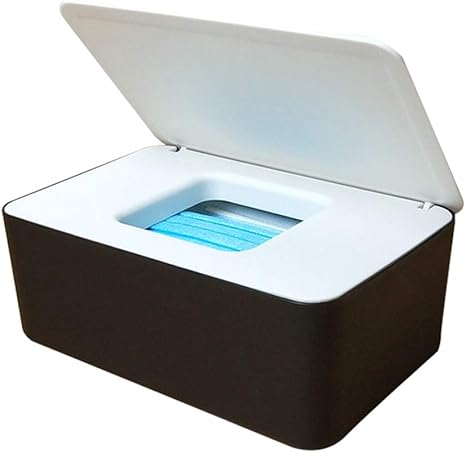 Amazon Zaroing マスクストッカー リフトアップ式 簡単 便利 収納ケース おしゃれ マスクディスペンサー 収納ケース マスクストッカー 収納 収納ケース ボックス オンライン通販