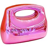 PENGZHI Acrylic Clutch Bag for Women Glitter Marble Purse Elegant Evening Handbag Wedding Party Chain Shoulder Bag